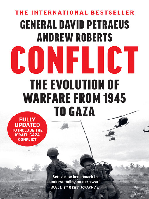 Title details for Conflict by David Petraeus - Wait list